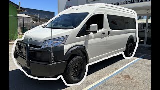 Toyota HiAce 4x4 Commuter Conversions Australia [upl. by Ondrej580]