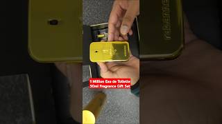 1 Million Eau de Toilette 50ml Fragrance Gift Set unboxing reviews viralshorts trendingshorts [upl. by Wiese806]