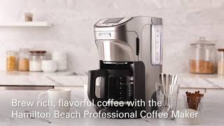 Hamilton Beach Professional Coffee Maker 49500 [upl. by Giselle910]