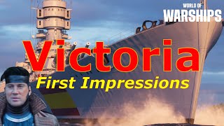 World of Warships Victoria First Impressions Insane New Battleship Or Gimmicky Let Down [upl. by Epilef]