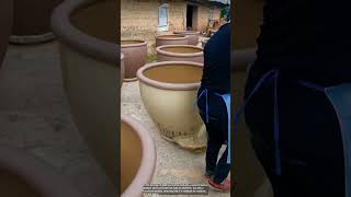 Secrets of glazing a large ceramic pot [upl. by Sylvan]