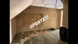 Irish House Renovation Blog Part 12  Renovation Update  Windows Plastering amp First Fix Complete [upl. by Kcitrap]