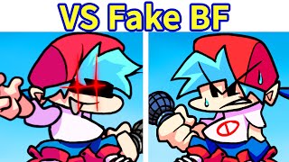 Friday Night Funkin VS Fake Boyfriend Confronting Yourself but theres 2 BF  FNF Mod [upl. by Massey]