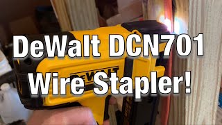 DeWalt DCN701 Wire Stapler [upl. by Aw]