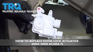 How to Replace Door Lock Actuator 20042008 Acura TL [upl. by Hekking490]