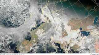 Strong winds and heavy rain over UK [upl. by Laved]