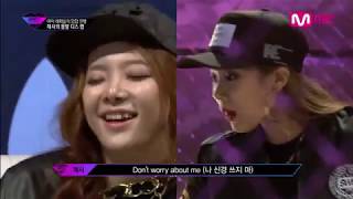 UNPRETTY RAPSTAR ep02  Jessi diss rap ENG SUB [upl. by Ayotahc]