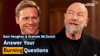 Sam Heughan and Graham McTavish Answer Questions About Clanlands Friendship and Their Worst Fears [upl. by Laetitia12]