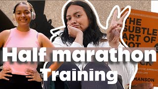 HALF MARATHON TRAINING I ALMOST QUIT  WEIGHT LOSS JOURNEY VLOG [upl. by Octave]