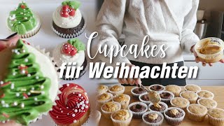 🎄unglaublich leckere Cupcakes für Weihnachten  einfach [upl. by Nichy861]