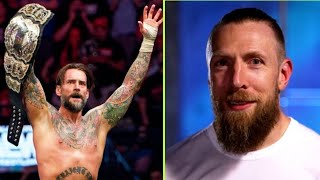 Bryan Danielson Reveals Relationship status with CM Punk  AEW News bryandanielson cmpunk [upl. by Hceicjow]