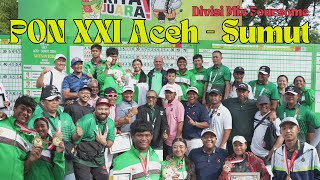 Aksi Seru Mix Foursome Golf PON XXI AcehSumut Siap Mengguncang Lapangan [upl. by Elyod762]