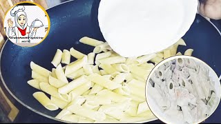 Pasta salad with yoghurteasy quick recipefarahshabbircookingworld [upl. by Eelan]