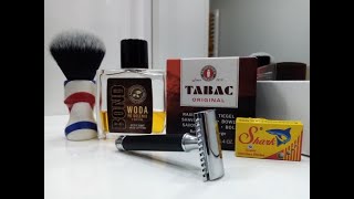 Muhle R89  Tabac soap  Bond Whisky [upl. by Ytissahc400]