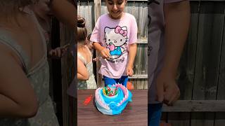 Shark Bite Game  🦈aramsamsam kidsvideos funny [upl. by Enyar]