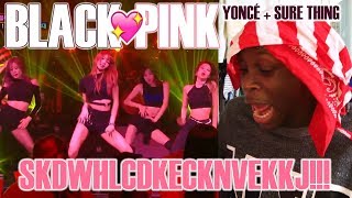 BLACKPINK  Yoncé  Sure Thing SBS Party People REACTION WATCH DEM PON DI FLOORRR 😱😱😱 [upl. by Toddie]