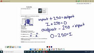 InputOutput Tables [upl. by Rehtul14]