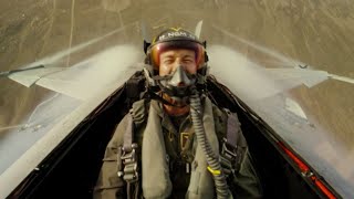 F16 climbs 15000ft in 45s  4 Minutes of Airplane [upl. by Lietman]