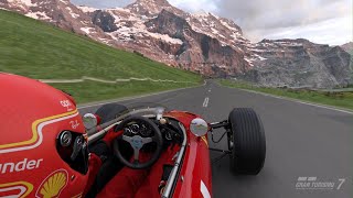 Gran Turismo 7  NEW Driving Classic Ferrari Race Car At Eiger Nordwand [upl. by Iroak]