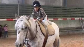 Equitation à Grammont  Les cavaliers en herbe 25  le manège [upl. by Bolanger147]