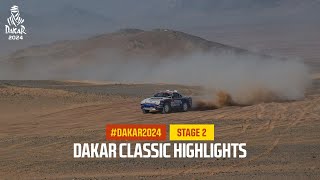 Highlights Dakar Classic  Stage 2  Dakar2024 [upl. by Sukey]