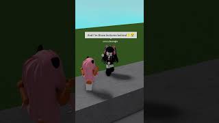 im two days into college🖐️😭robloxshorts roblox [upl. by Farro]