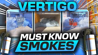 EVERY Smoke You MUST KNOW on Vertigo in CS2 [upl. by Nilla]