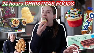 Only eating Christmas food for 24 hours [upl. by Epuladaug]