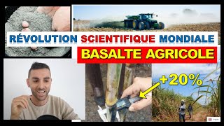 BASALTE agricole  RÉVOLUTION MONDIALE EN COURS  science agroecologie [upl. by Awra]