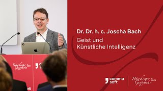 Geist und Künstliche Intelligenz  Vortrag von Dr Dr h c Joscha Bach [upl. by Ardnatal590]