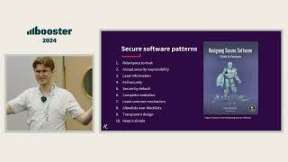 Security by Design  10 Software Security Design Principles Booster Conference 2024 [upl. by Uphemia900]