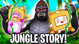 Can We ESCAPE THIS ROBLOX JUNGLE STORY SHOCKING ENDING [upl. by Yvel]