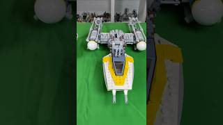 Y WING comparison Microfighter vs Yavin IV vs Rogue One lego afol starwars roadto2k ahorts [upl. by Ehrsam180]