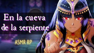 『ASMR RP』 En la cueva de la serpientel  Lamia x Oyente [upl. by Nahej417]