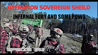 AIRSOFT  POW Rescue  Operation Sovereign Shield Infernal Fury [upl. by Aikimat473]