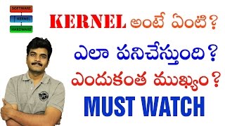 what is a kernel how important it is explained in telugu [upl. by Aivil]