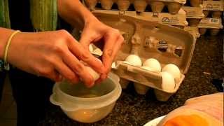 Can you freeze an egg How Do Frozen Eggs Taste After Theyre Thawed Part I  Prep [upl. by Amihc]