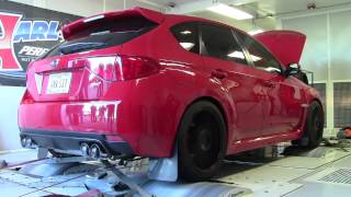 08 STi Hatch dyno  355 WHP  380 WTQ  E85 Stock Turbo [upl. by Eehsar995]