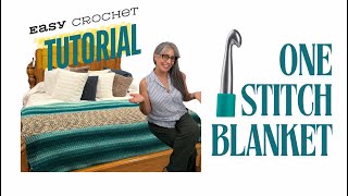 Star Stitch Blanket  Easy Step By Step Crochet Blanket  Beautiful Crochet Stitch To Learn [upl. by Munt]