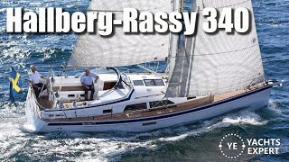 HallbergRassy 340 Dusseldorf Boat Show 2024  Yachts Expert hallbergrassy340 [upl. by Ramed]