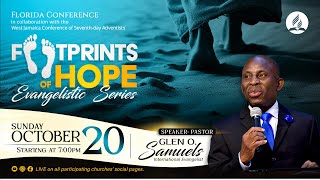 Footprints of Hope Evangelistic Series  Oct 20 2024 [upl. by Niltag482]