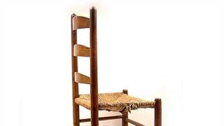 HOW TO  Fix the Seat on Old Ladder Back Chairs [upl. by Etnohc]