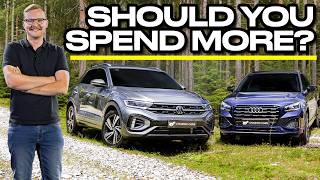 More Luxury or More Power Audi Q2 vs Volkswagen TRoc 2024 Comparison Review – Small SUVs Tested [upl. by Agathe]