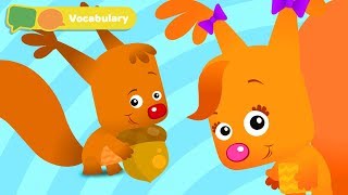 We Found The Acorn  Learning Baby First Words with Sammy and Eve  Educational Videos for Toddlers [upl. by Sherris383]