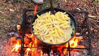 Creamy penne pasta in my own style easy and delicious [upl. by Zena]