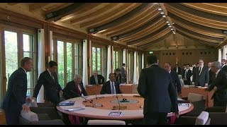 President Obama attends G7 Summit in Germany [upl. by Adnohsirk]