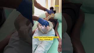 Scoliosis treatment by DrRavi gratitude scoliosistreatment chiro chiropractic sciatica spine [upl. by Raymund281]