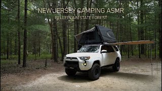 New Jersey Camping  Belleplain State Forest  4K ASMR [upl. by Gershom444]