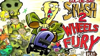 Ed Edd N Eddy CULDESAC SMASH 2  Wheels of Fury Cartoon Network Games [upl. by Louanna]