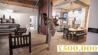 £500000 Manchester Warehouse Apartment  Full Apartment Tour [upl. by Yvonner178]